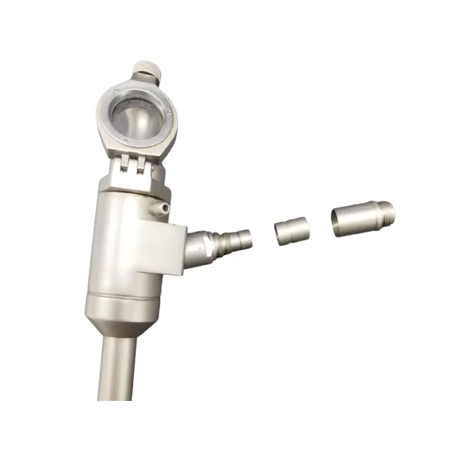 Sigmoidoscop cu fibră optică 12 × 200 mm cu adaptor Wolf