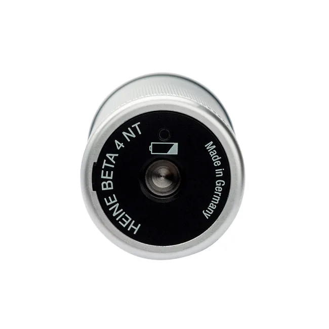Otoscop HEINE BETA 400 LED F.O. cu mâner reîncărcabil și set complet de specule (1 buc)