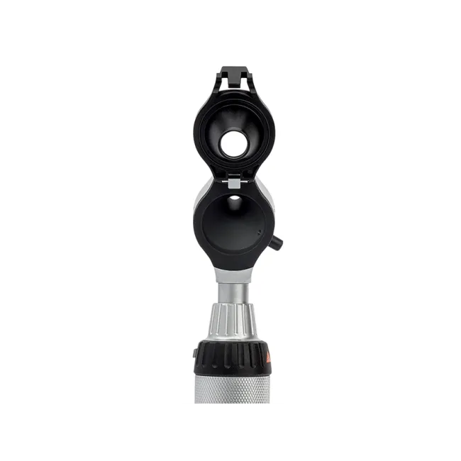 Otoscop HEINE BETA 400 LED F.O. cu mâner reîncărcabil și set complet de specule (1 buc)