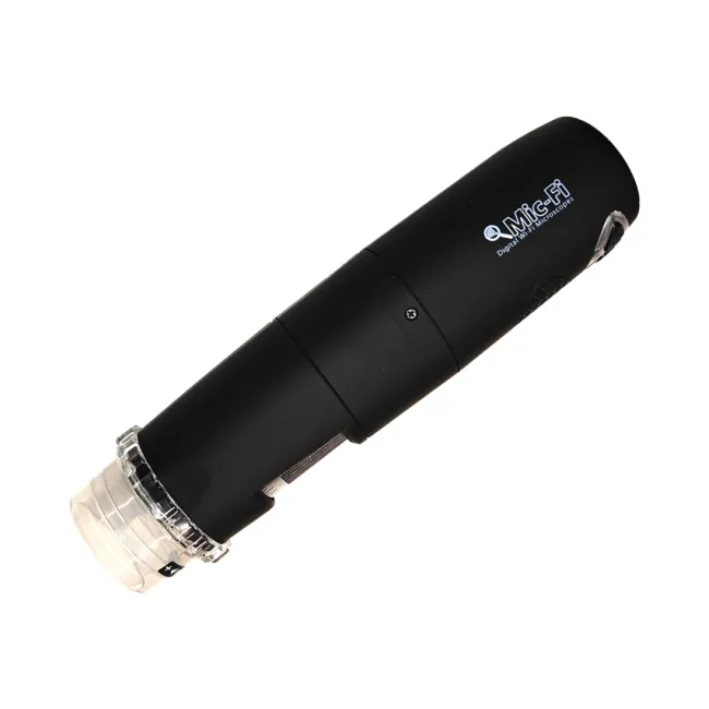 Dermatoscop digital polarizat MIC Wi-Fi &amp; USB cu magnificare 5X-200X (1 buc)