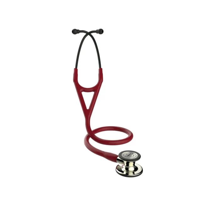 Stetoscop 3M Littmann Cardiology IV, finisaj șampanie, burgundy (1 buc)