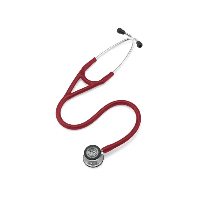 Stetoscop 3M Littmann Cardiology IV, finisaj oglindă, burgundy (1 buc)