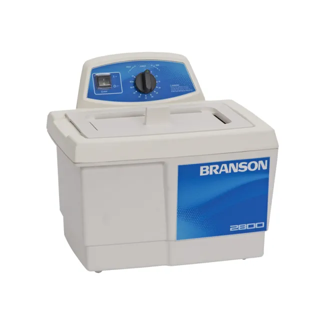 Curățător cu ultrasunete Branson 2800 MH cu timer mecanic și încălzire, capacitate 2,8 litri