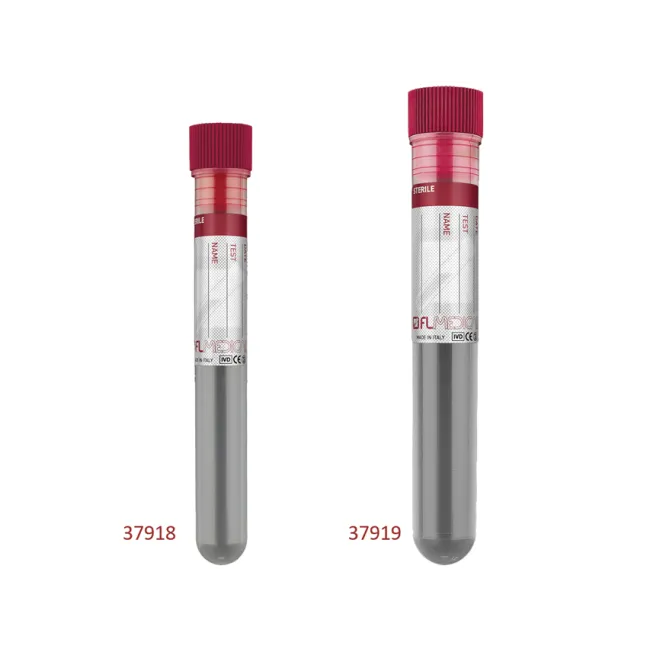 Eprubetă sterilă din polipropilenă 5 ml, cilindrică, 12 × 86 mm (cutie 3000 buc)
