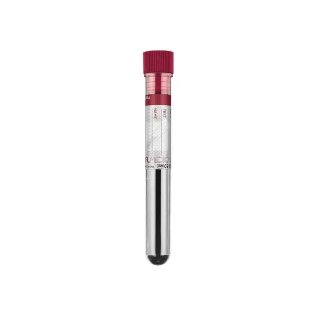 Eprubetă sterilă cilindrică din polistiren 5 ml, 12 × 86 mm (cutie 3000 buc)