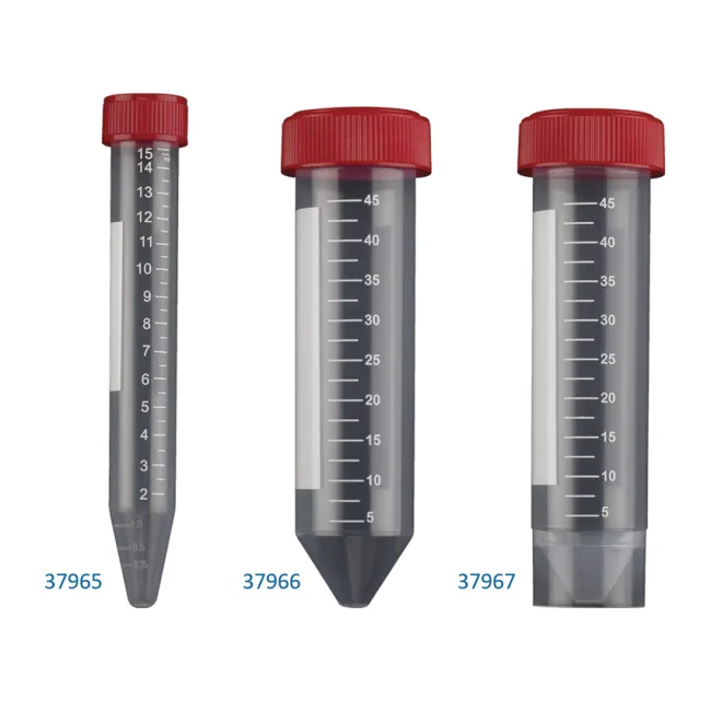 Eprubetă pentru centrifugă 15 ml, conică, 17 × 120 mm, sterilă (cutie 1700 buc)