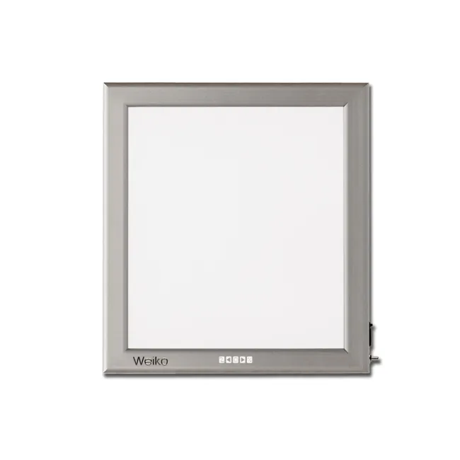 Negastoscop LED de perete 42 × 36 cm cu un panou, ultrasubțire (1 buc)