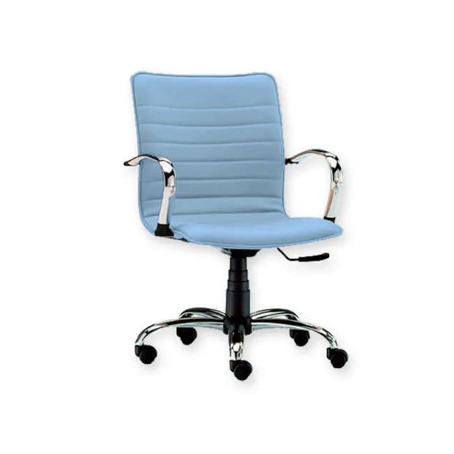Scaun ergonomic Elite cu spătar jos, tapițerie imitație piele, culoare la comandă