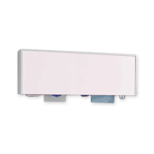 Unitate murală multifuncțională albă pentru dispensere, dimensiune standard, 103 × 20 × 40 cm (1 buc)