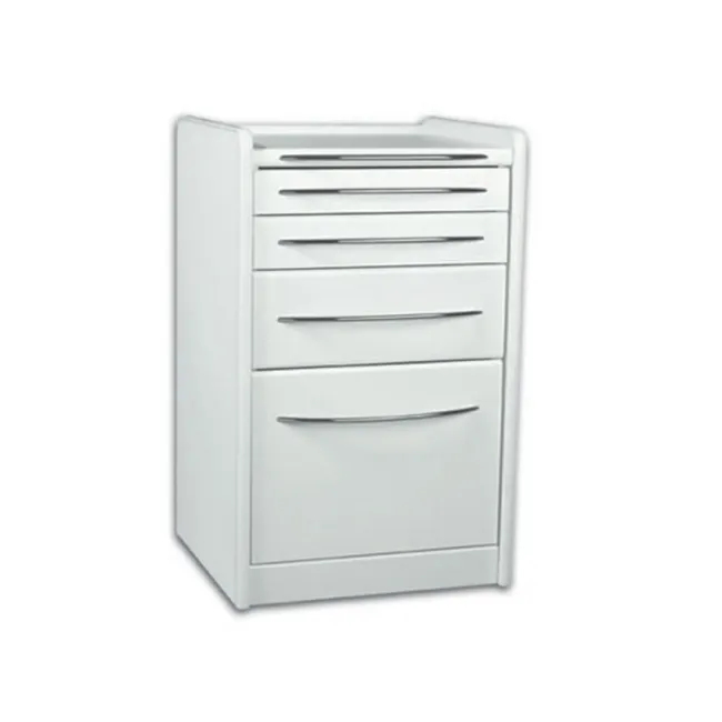 Dulap mobil cu 4 sertare 49 cm, alb (1 buc)