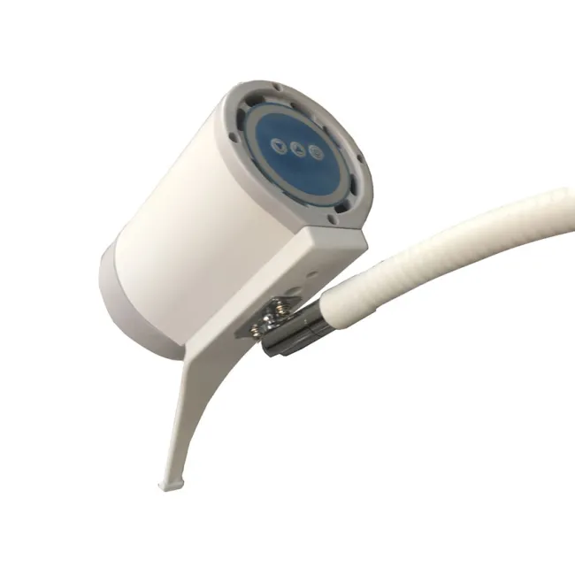 Lampă medicală LED Hyridia 7 LED cu braț metalic articulat pe cărucior