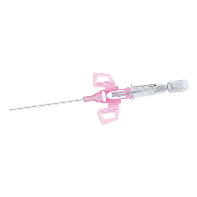 Cateter intravenos de siguranță B Braun Introcan Safety 3 PUR 20G 1,1 × 32 mm, steril (cutie 50 buc)