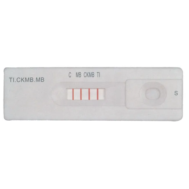 Test marker cardiac 3 parametri CK-MB, Troponină, Mioglobină (cutie 20 buc)
