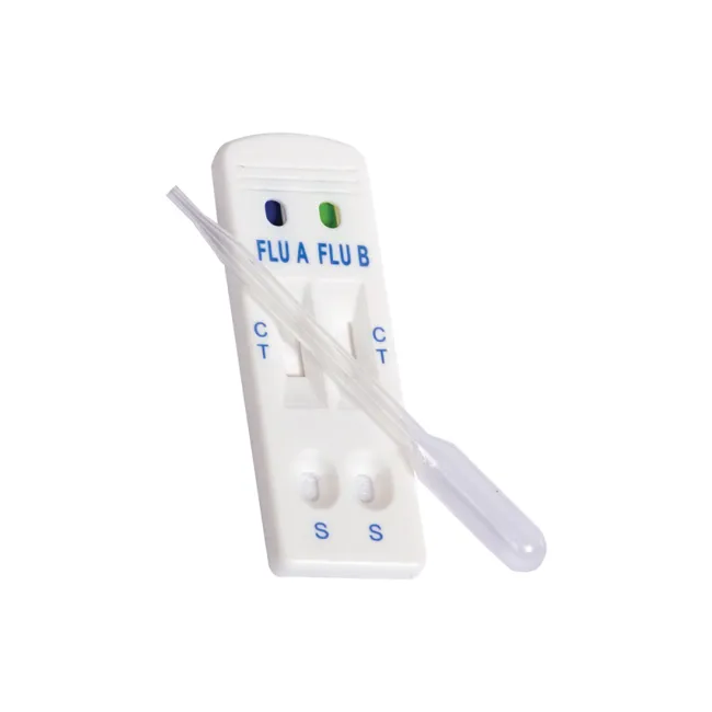 Test rapid influenza A/B, rezultat în 10–15 minute (cutie 30 buc)
