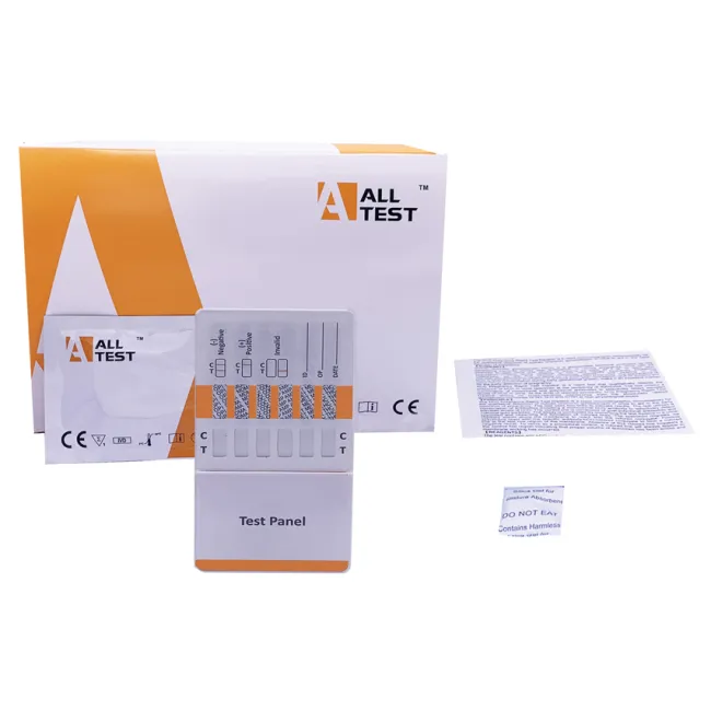 Test rapid multidrog 6 substanțe pe urină (cutie 25 buc)