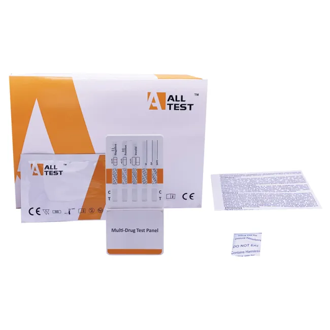 Test rapid multidrog 10 substanțe pe urină (cutie 25 buc)