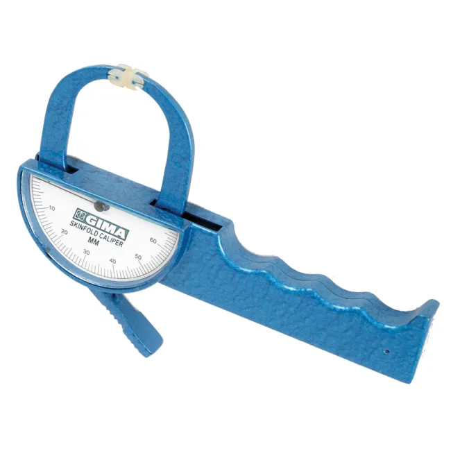 Plicometru FAT-2 din aluminiu cu scală 0–67 mm pentru măsurarea grăsimii corporale