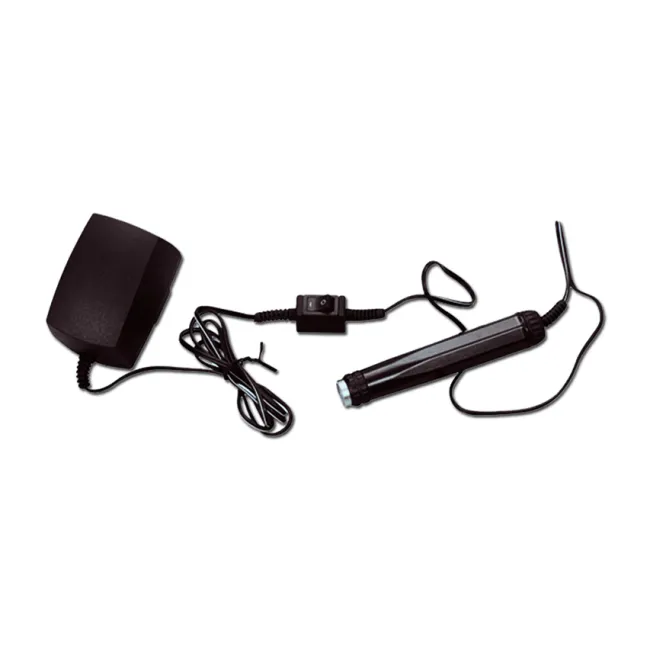 Mâner iluminat cu bec halogen 6,0 V pentru instrumente cu fibră optică (1 buc)