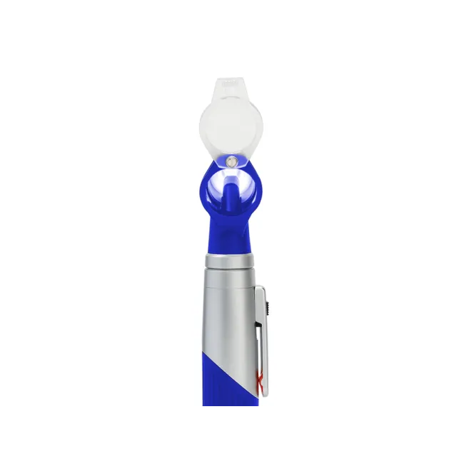 Otoscop HEINE MINI 3000 LED cu iluminare directă, specule refolosibile și trusă – albastru