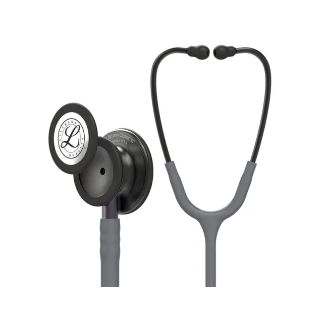 Stetoscop 3M Littmann Classic III Special Edition gri cu finisaj smoke, adult și pediatric (1 buc)