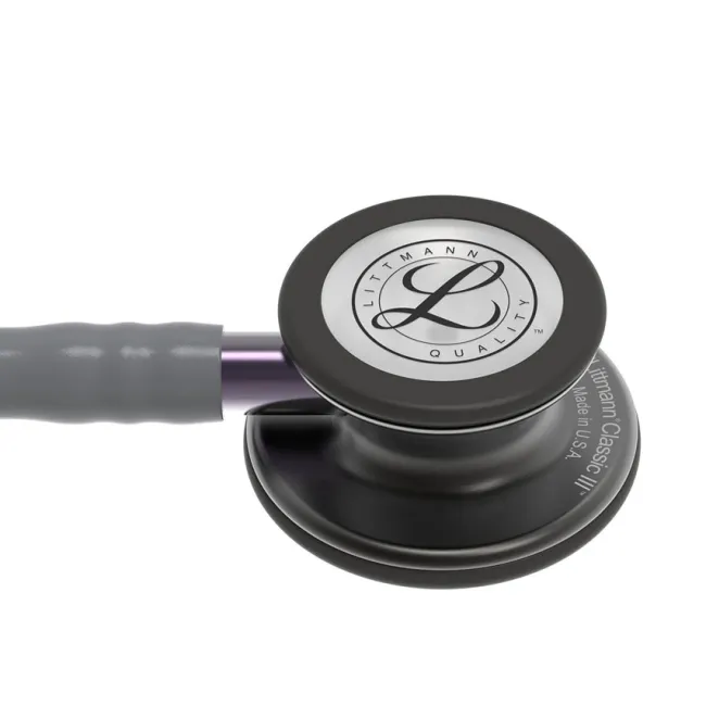 Stetoscop 3M Littmann Classic III Special Edition gri cu finisaj smoke, adult și pediatric (1 buc)