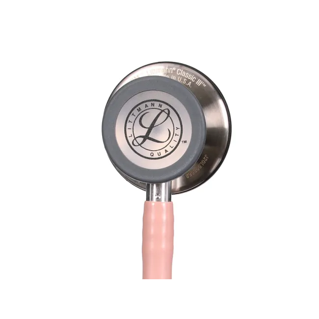 Stetoscop 3M Littmann Classic III roz șampanie cu finisaj inox (1 buc)