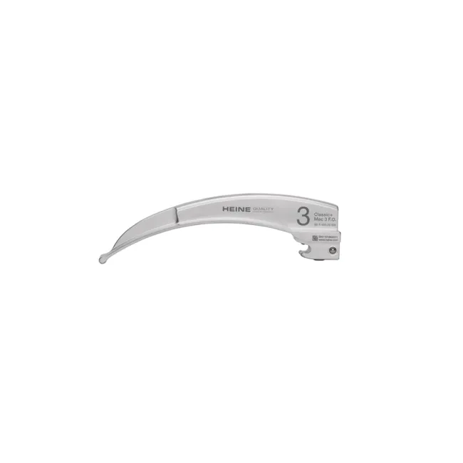 Lamă laringoscop fibră optică HEINE MAC 3, 135 mm (1 buc)