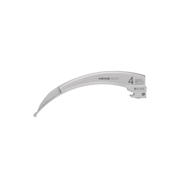 Lamă laringoscop fibră optică HEINE MAC 4, 155 mm (1 buc)