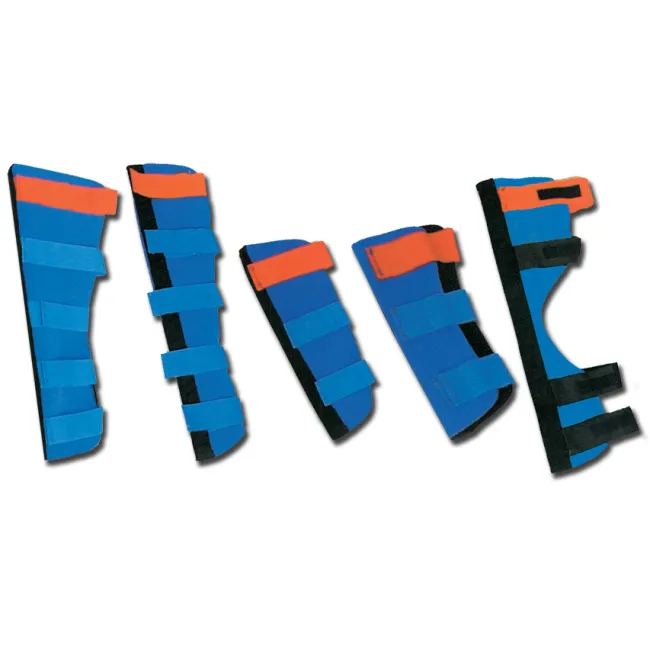 GIMASPLINT - Set 5 atele flexibile cu bandă velcro și geantă de transport (1 set)