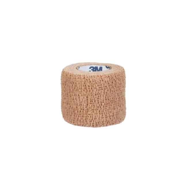 Bandaj elastic autoadeziv cohesiv 3M Coban 5 cm × 2–4,57 m, cu latex (cutie 36 buc)