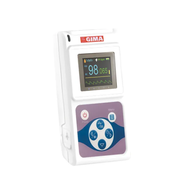 Pulsoximetru Bluetooth OXY-50 cu ecran color TFT și software PC