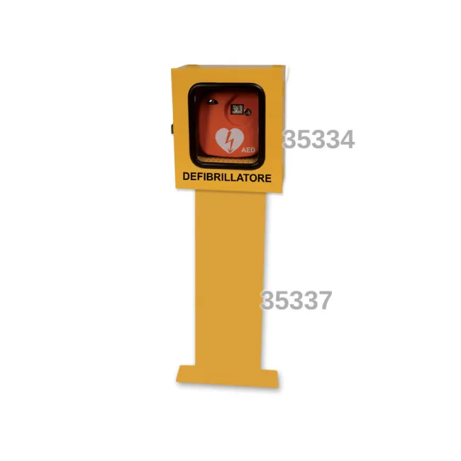 Stâlp de susținere pentru dulap galben 35334 (1 buc)