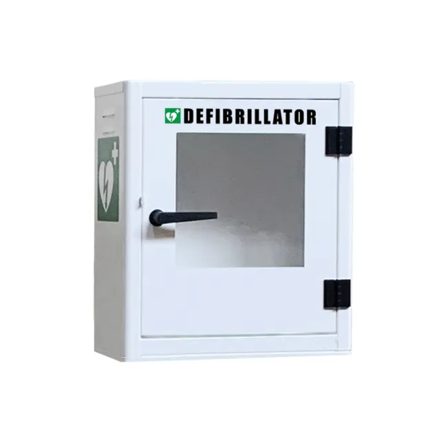Dulap metalic pentru defibrilator fără alarmă și fără termoregulator, utilizare interior/exterior