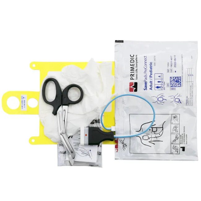 Electrozi adulți originali SAVE PADS PRECONNECT-SET pentru defibrilatoare HeartSave, peste 1 an (kit 2 buc)