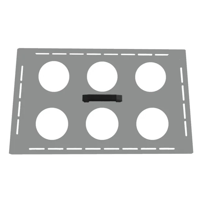 Capac de poziționare pentru 6 pahare × 600 ml, compatibil Branson 8510