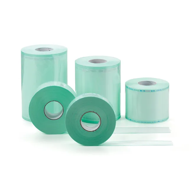 Rolă plată pentru sterilizare Eline 200 m × 150 mm, autoclavabilă (cutie 4 buc)