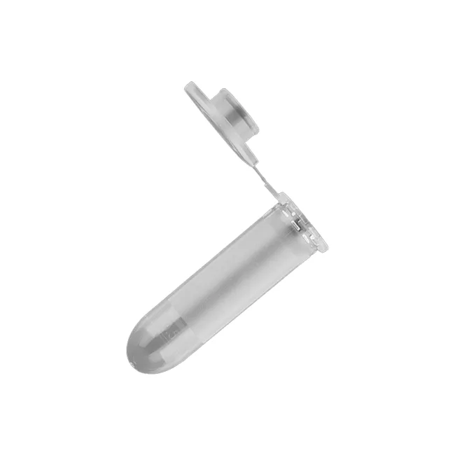 Microtub conic 2,0 ml din polipropilenă, graduat, capac plat (cutie 8000 buc)