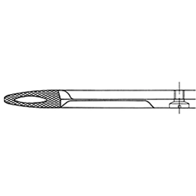 Portac de ace Hegar-Olsen Aesculap drept 18,5 cm BM291R