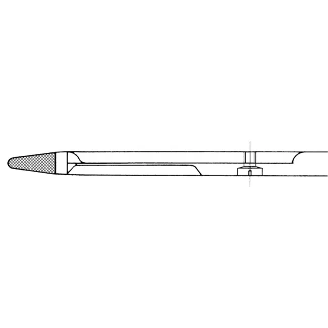 Porta-ace chirurgical Hegar-Olsen TC Durogrip Aesculap drept 14,5 cm