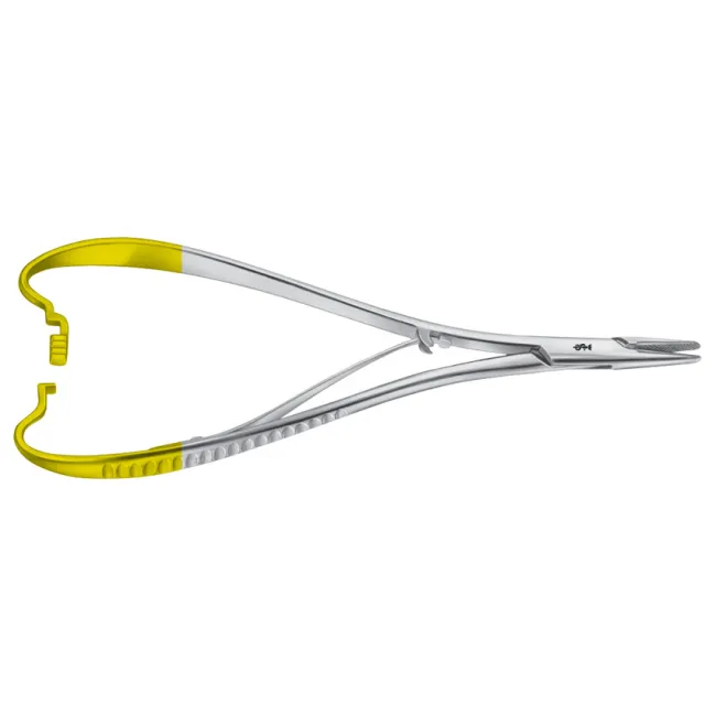 Porta-ace chirurgical Mathieu TC Durogrip Aesculap drept 17,3 cm