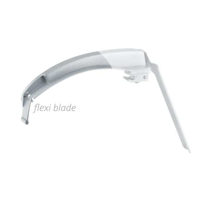 Lamă laringoscop Maxlite Flexi F.O. Mc Intosh nr. 3 cu vârf mobil și fibră optică (1 buc)
