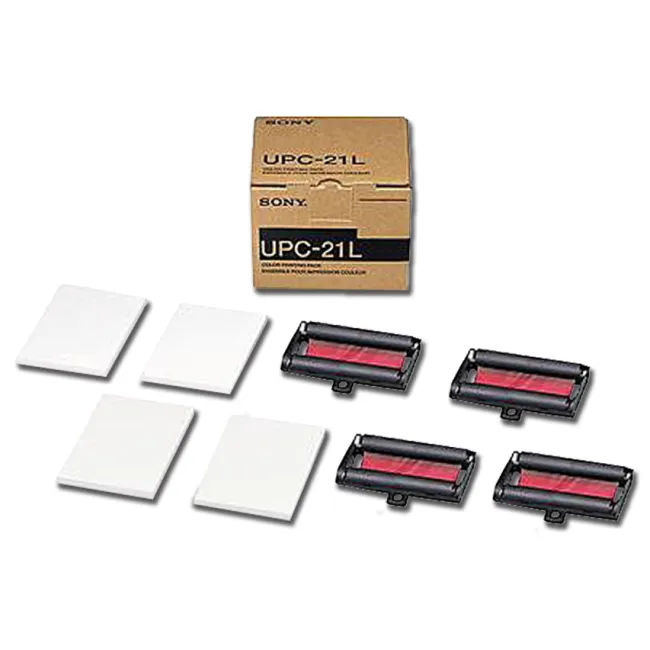 Hârtie termosensibilă Sony UPC-21L pentru imprimante video color (cutie 4 buc)