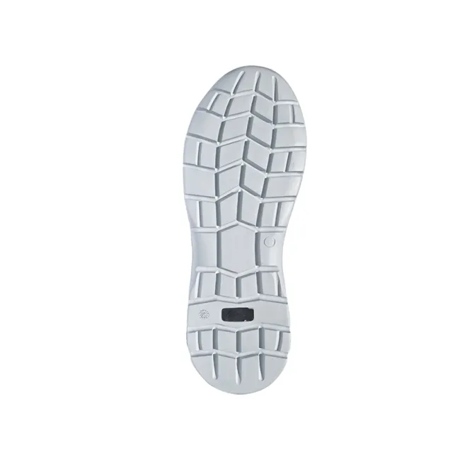 Pantofi de protecție profesionali HF100 cu șireturi elastice, albi, mărimea 41 (pereche)