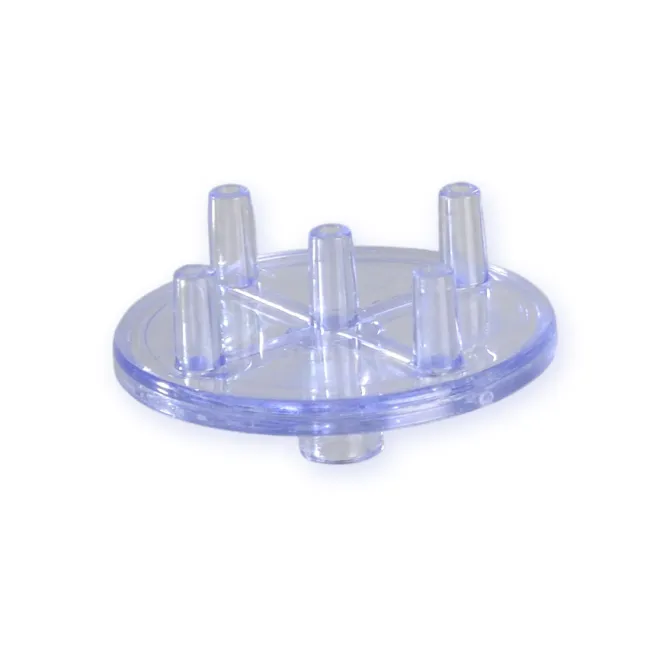 Conector multi-injector circular pentru mezoterapie cu 5 căi de ieșire, conexiune Luer (cutie 50 buc)