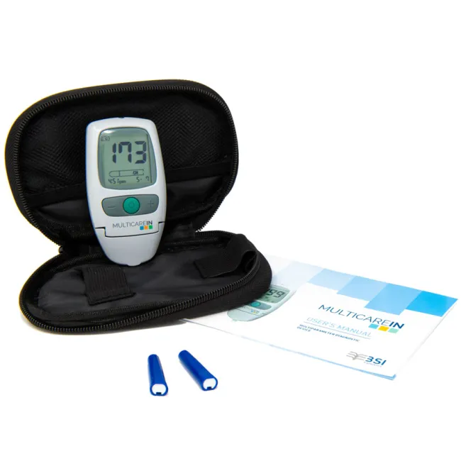 Aparat de diagnosticare multiparametric MULTICAREIN pentru automonitorizare glucoză, colesterol și trigliceride (1 buc)