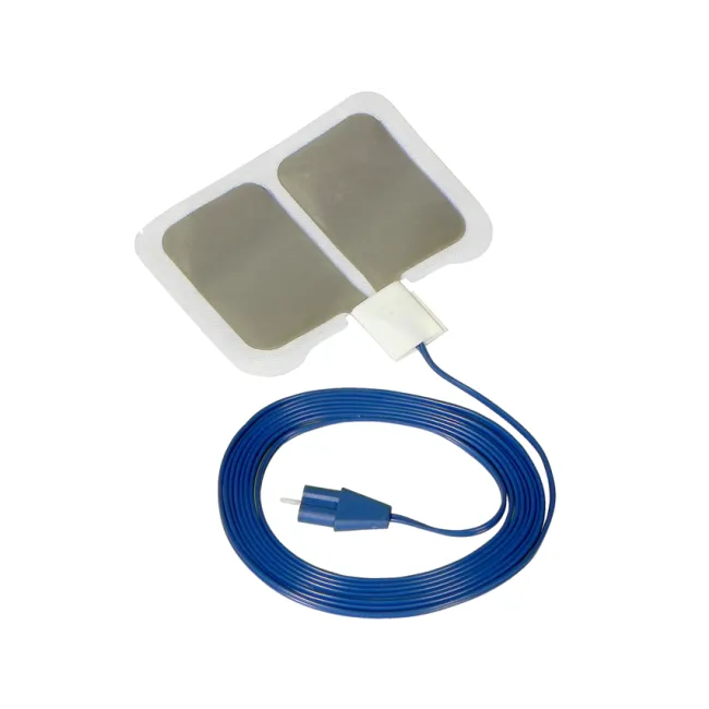 Plăci de dispersie de unică folosință REM cu gel solid și cablu 3 m, tip Valleylab, adult (cutie 25 buc)