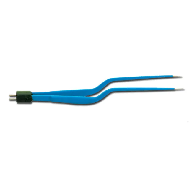 Pensă bipolară izolată Jansen Bayonet US 17,8 cm, vârfuri rotunde 1 mm (1 buc)