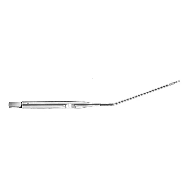 Pensă bipolară Binner angulată 22 cm, conector EU, aplicație ORL (1 buc)