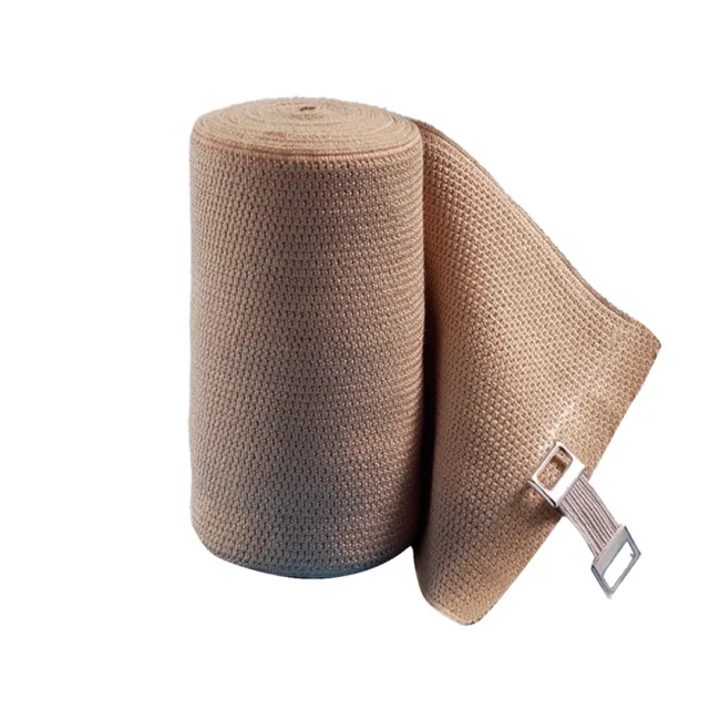 Bandaj elastic de compresie puternică PREVIBIELASTICA 7 m × 12 cm (cutie 10 buc)