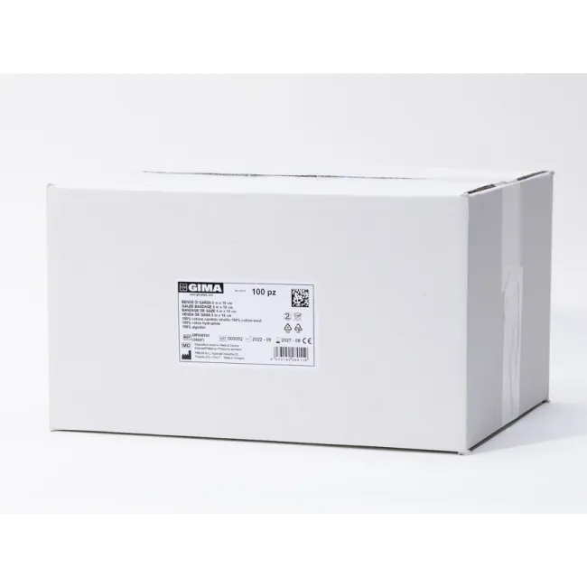 Bandaj din tifon 5 m × 10 cm (cutie 100 buc)